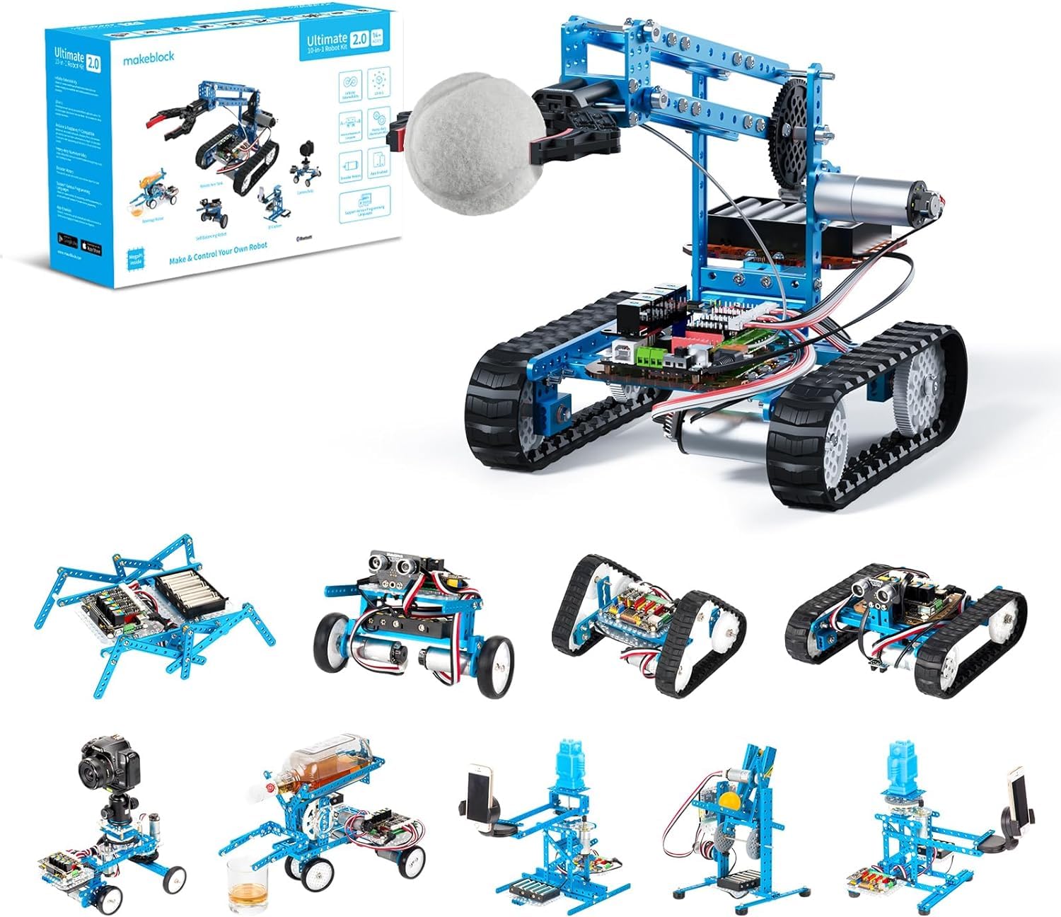 Варианты моделей Makeblock